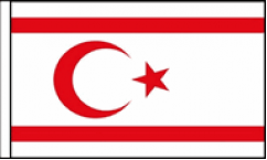 Northern Cyprus Table Flags